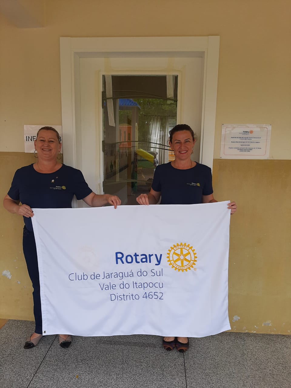 <strong>Rotary Club de Jaraguá do Sul Vale do Itapocu realiza evento de entrega da reforma de sala infantil</strong>