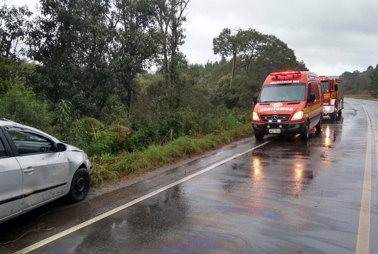 Acidente de Trânsito em Matos Costa SC-135