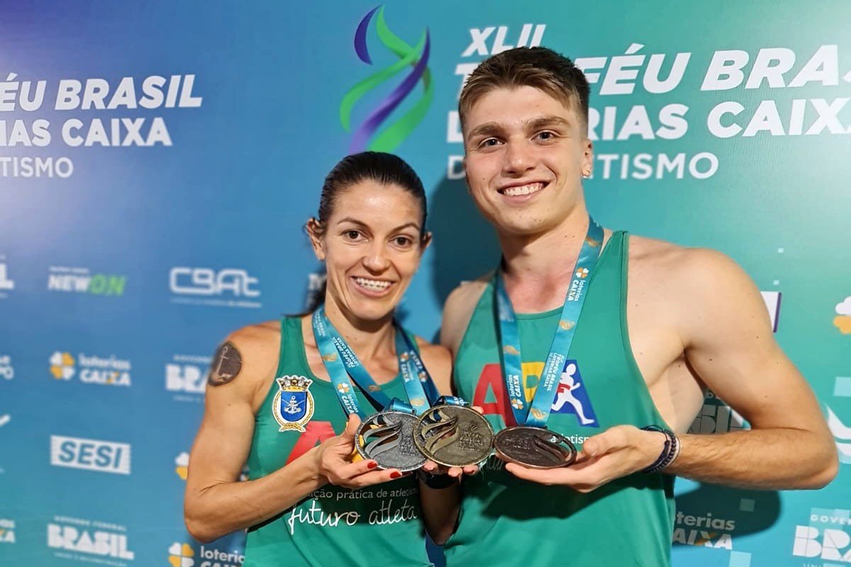 Simone garante nova medalha e Andreas leva bronze no Troféu Brasil