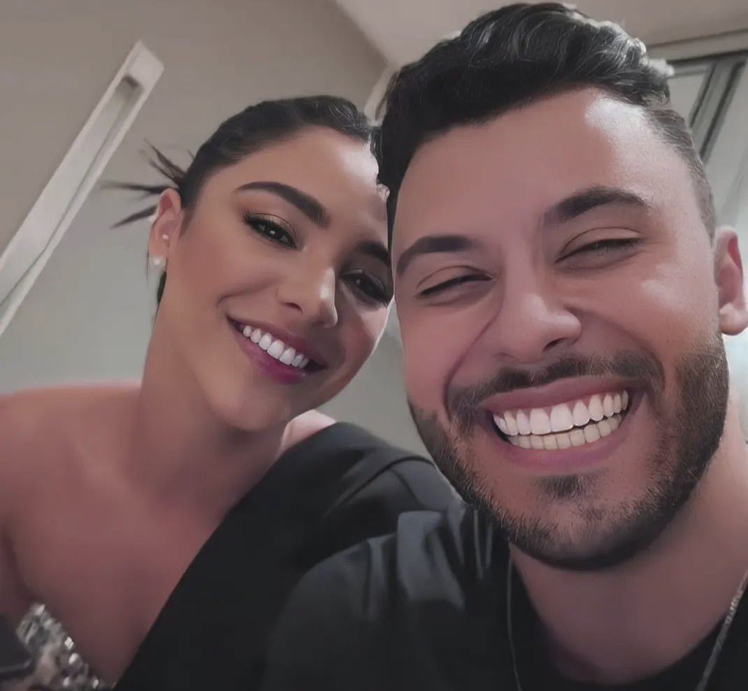 Gabriela Versiani viaja com Murilo Huff em jatinho para show em festival