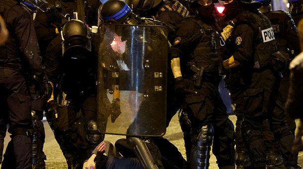 Sobe para 719 o número de manifestantes presos nas ruas da França no final de semana