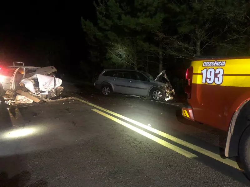 Grave acidente deixa duas mulheres mortas na BR-470, em Brunópolis