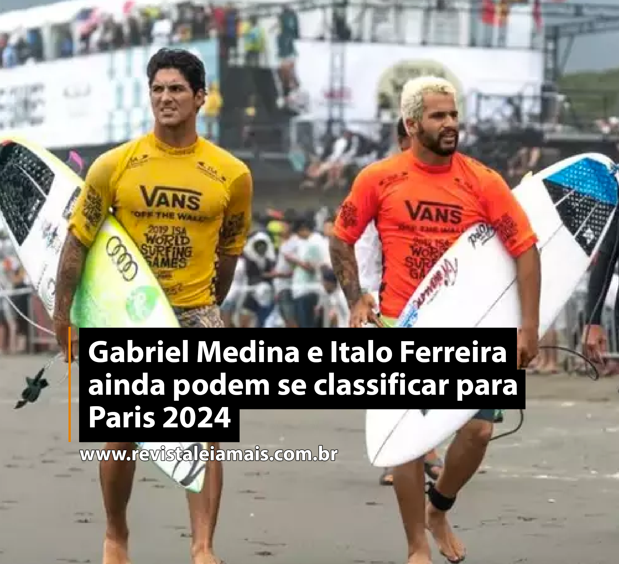 Gabriel Medina e Italo Ferreira ainda podem se classificar para Paris 2024