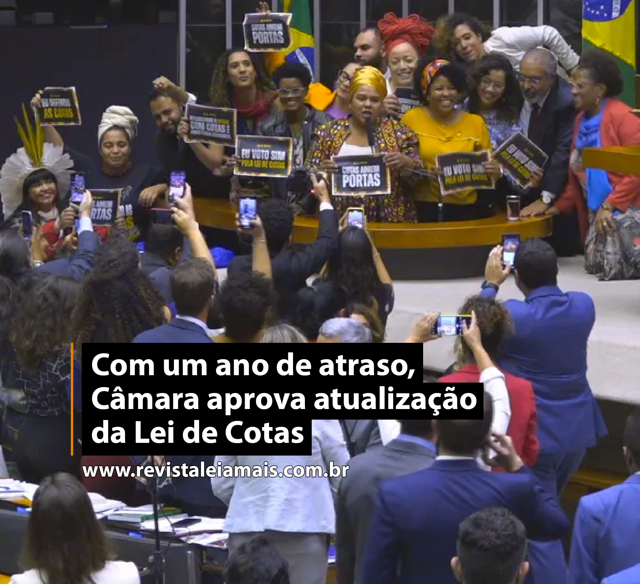 Com um ano de atraso, Câmara aprova atualização da Lei de Cotas