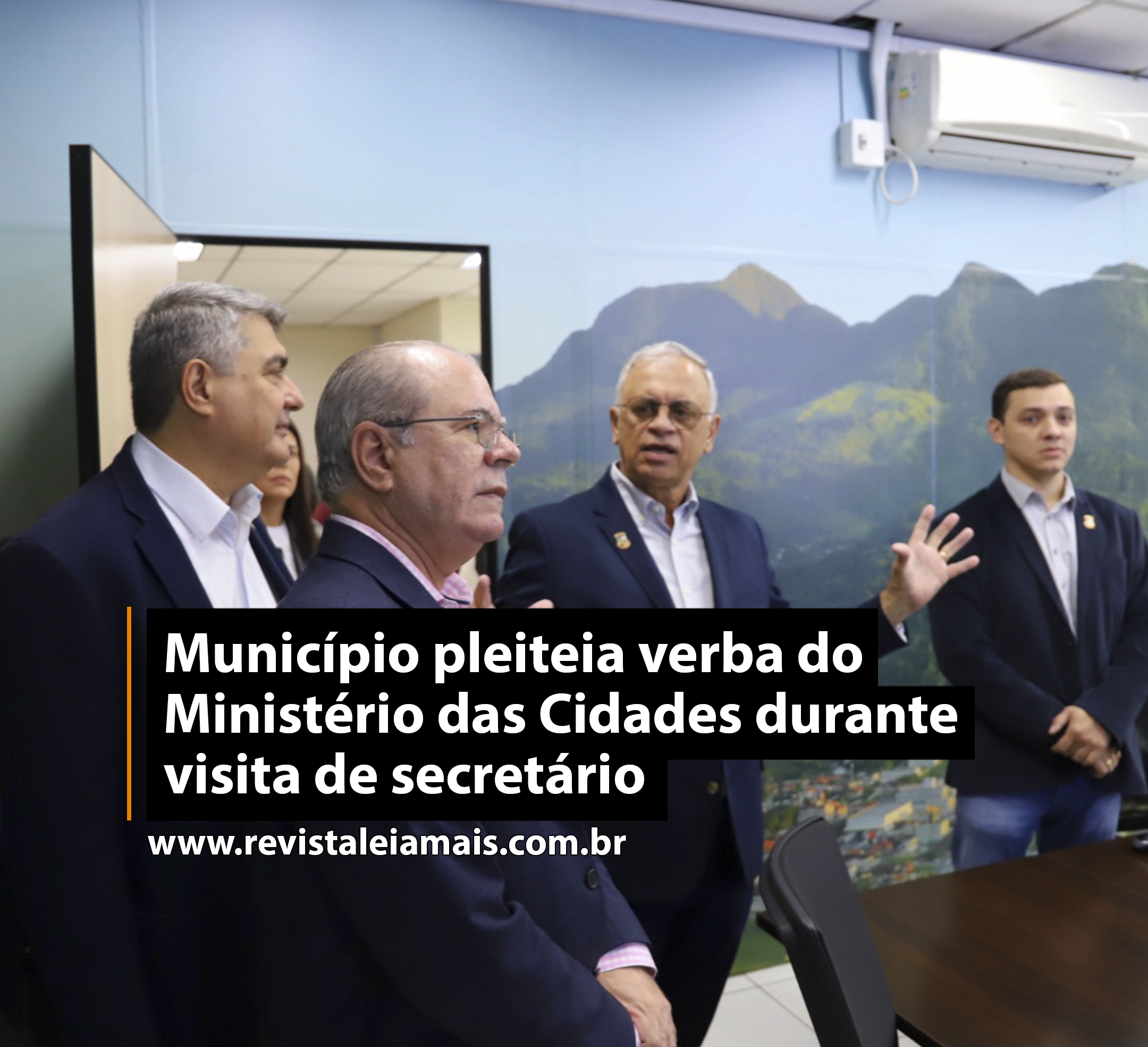 Município pleiteia verba do Ministério das Cidades durante visita de secretário