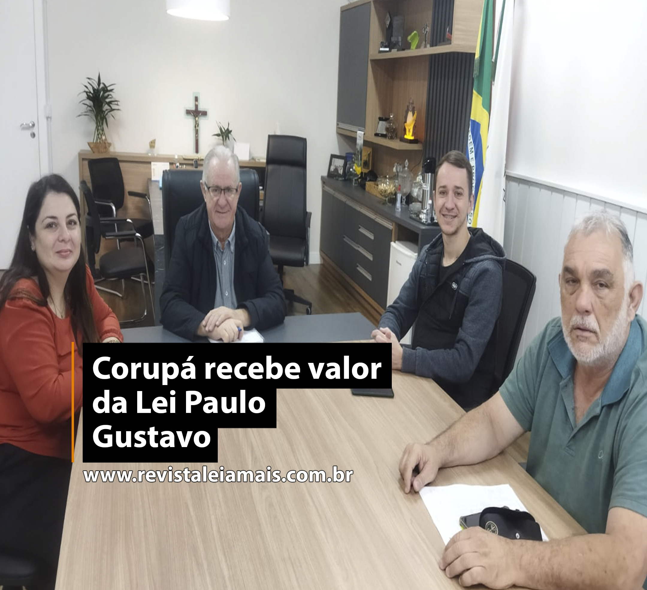 Corupá recebe valor da Lei Paulo Gustavo