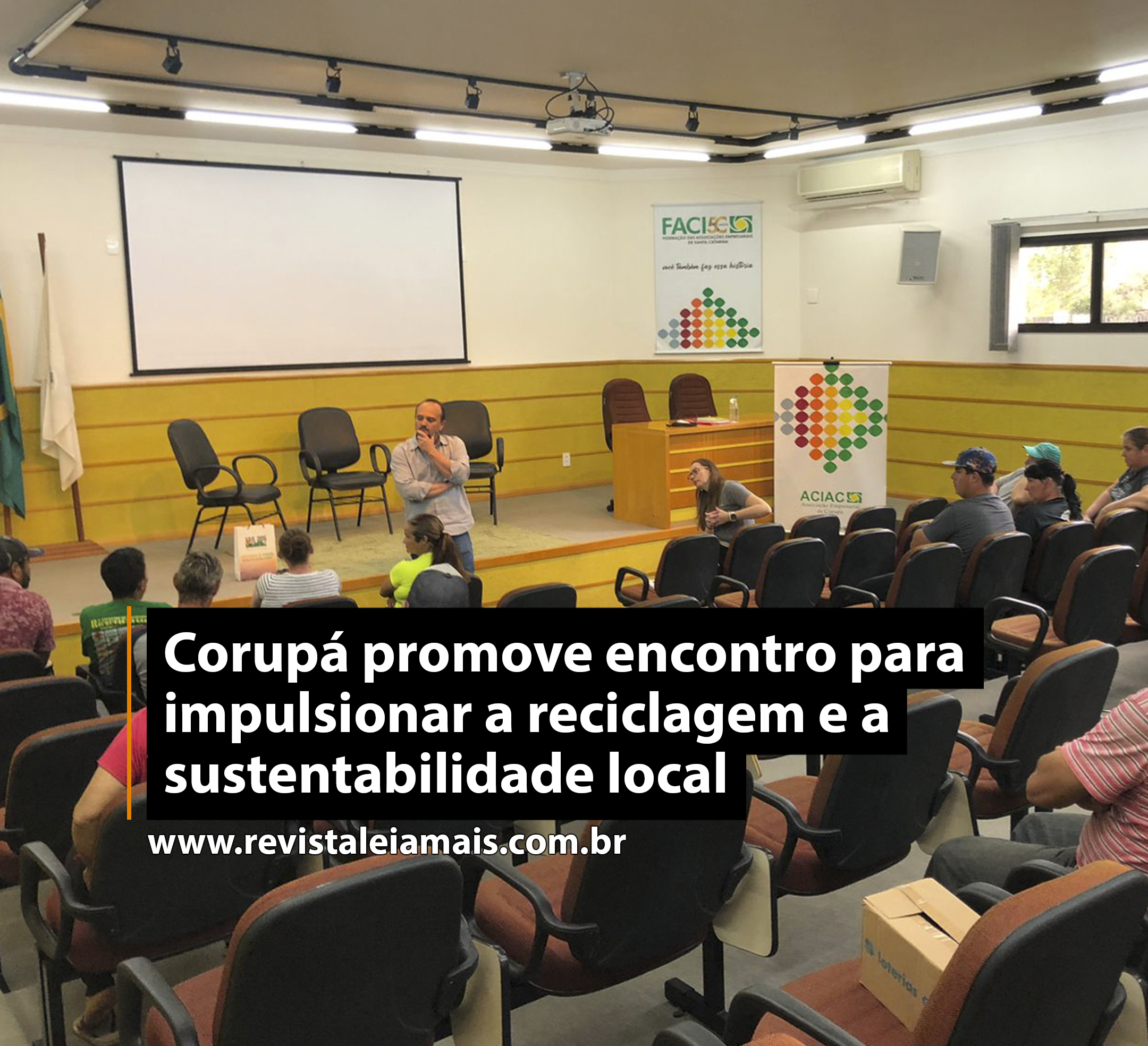 Corupá promove encontro para impulsionar a reciclagem e a sustentabilidade local
