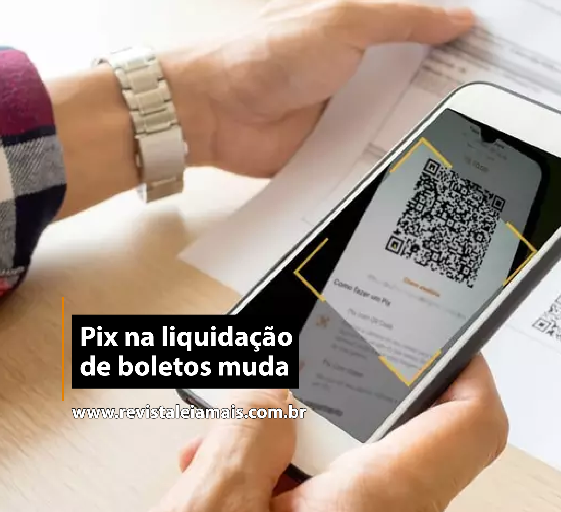 Pix na liquidação de boletos muda