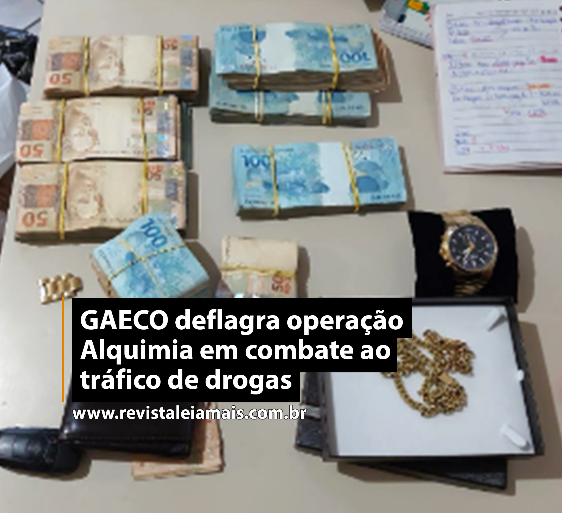 GAECO deflagra operação Alquimia em combate ao tráfico de drogas