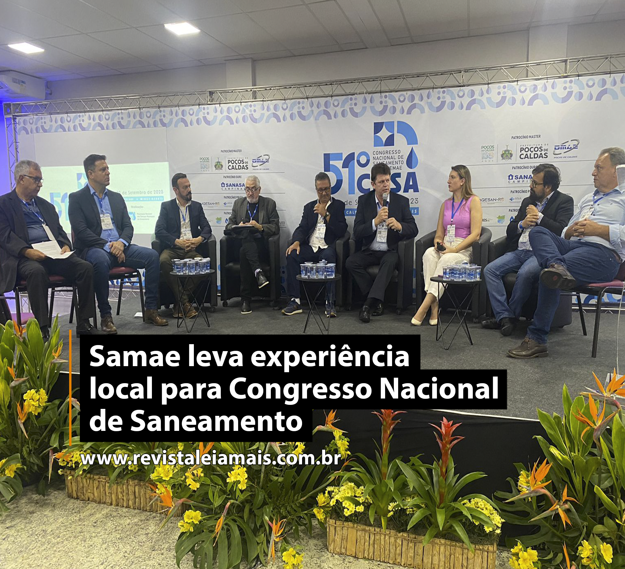 Samae leva experiência local para Congresso Nacional de Saneamento