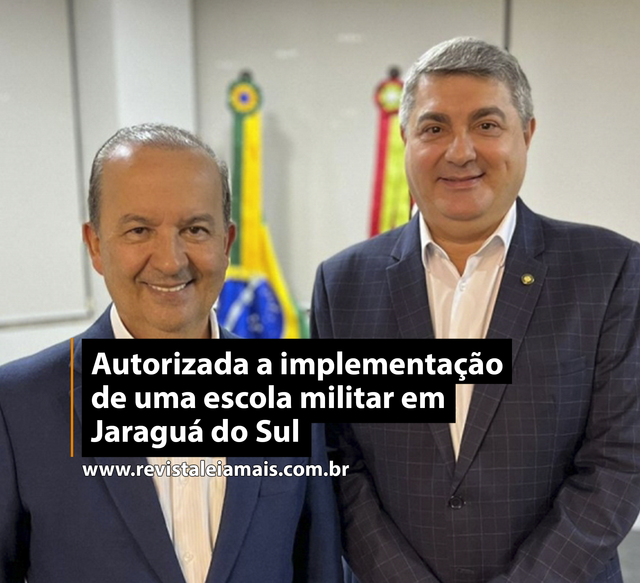 Autorizada a implementação de uma escola militar em Jaraguá do Sul