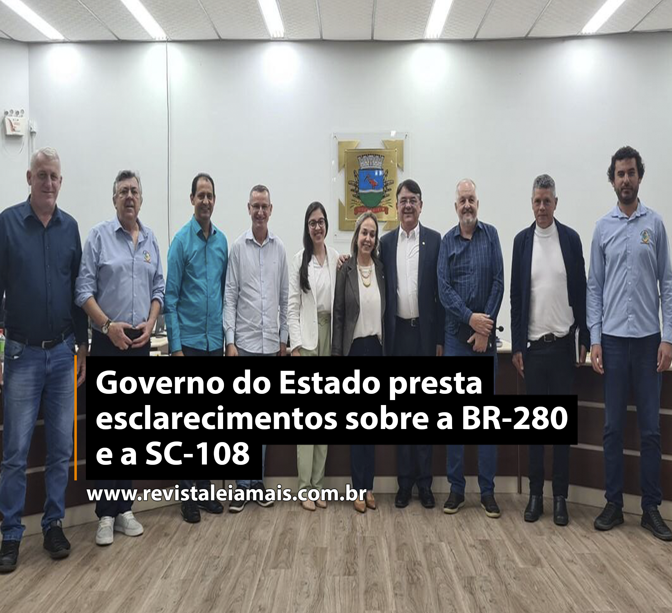 Governo do Estado presta esclarecimentos sobre a BR-280 e a SC-108