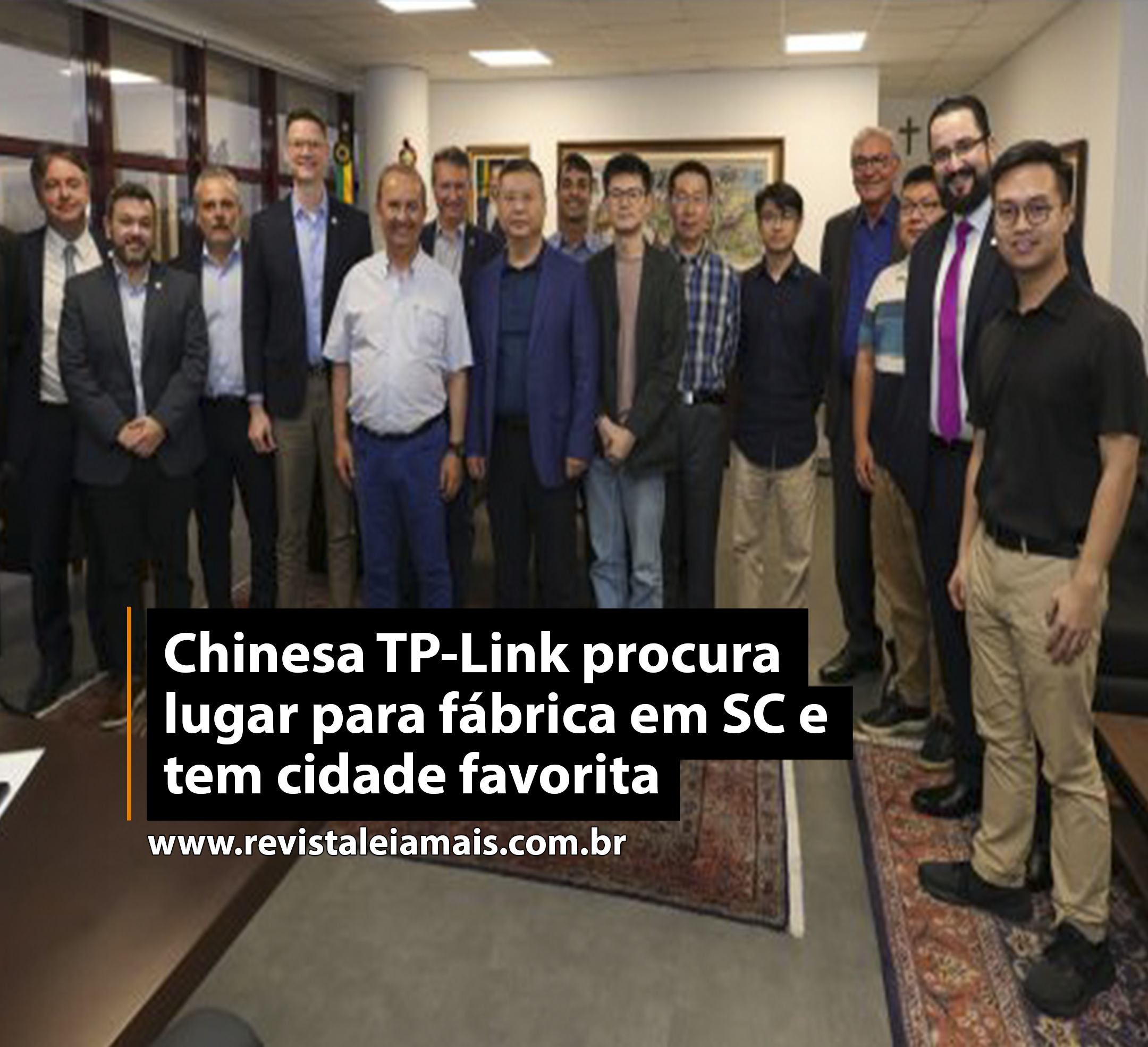 Chinesa TP-Link procura lugar para fábrica em SC e tem cidade favorita